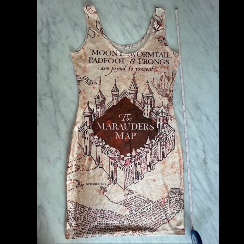 Harry Potter Marauder’s Map Dress